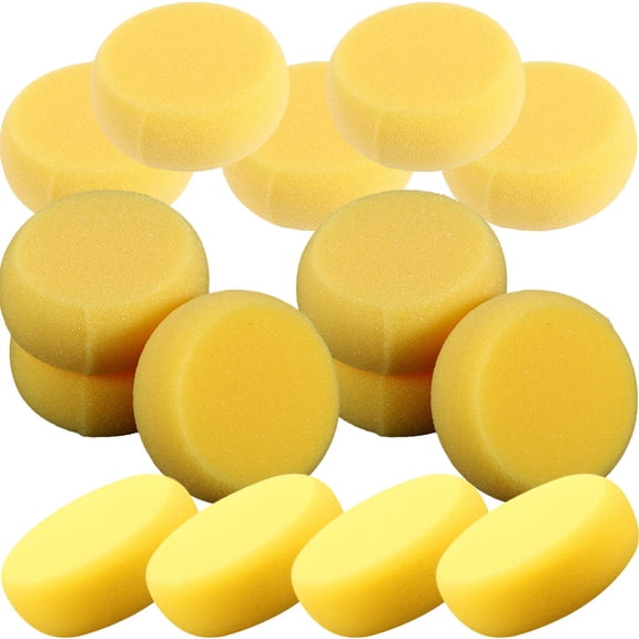 COOPHYA 15-Piece Multipurpose Paint Sponge Set - Soft, Smooth, No Pilling, Portable for Home and Craft Use