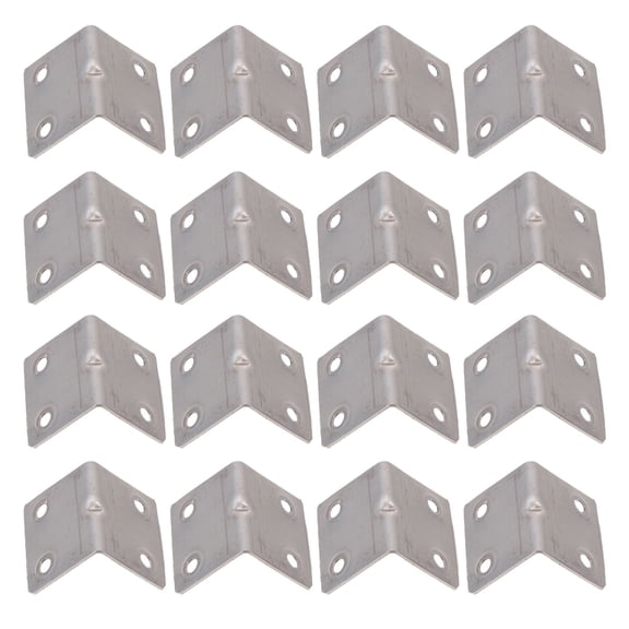 COOPHYA 16Pcs Right-Angle Bracket For Furniture And Table Tops