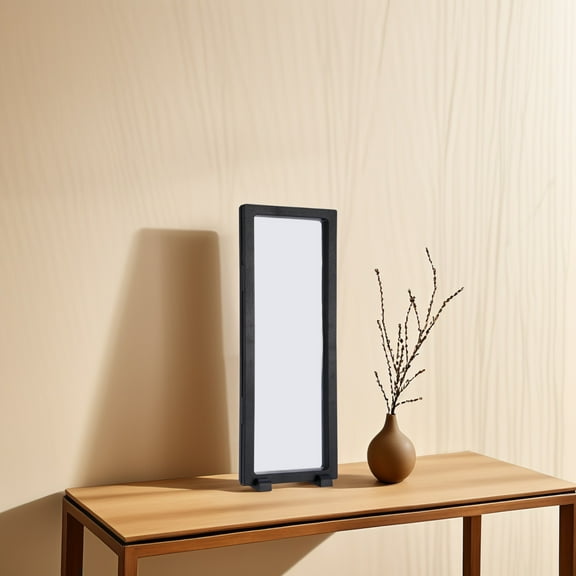 COOPHYA 1Pack 3D Floating Frame Shadow Box Display Case for Jewelry and Memorabilia in PE Film 11.8x4.2x0.8in