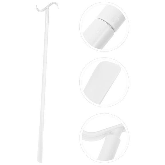 COOPHYA 1Pack Convenient Dressing Stick for Hip Surgery with Long Handle ABS Material Shoe Helper 35.0x4.7x0.8in
