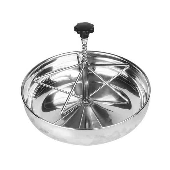 COOPHYA 1Pack Durable Stainless Steel Feeder Trough for Farm Use with Easy Clean Feature Silver