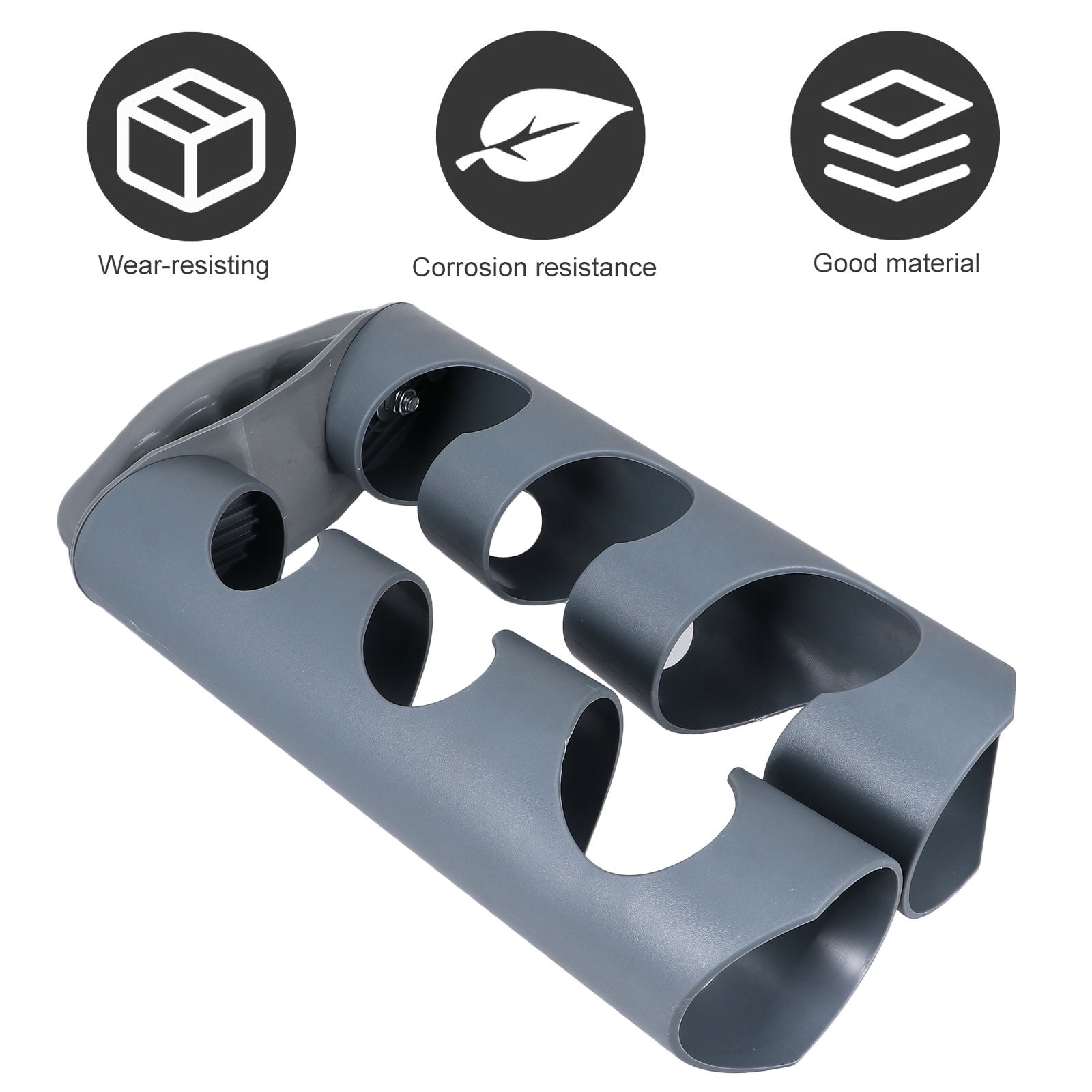 COOPHYA 1Pack Grey Plastic Dumbbell Rack For Home Gym Weight Storage ...
