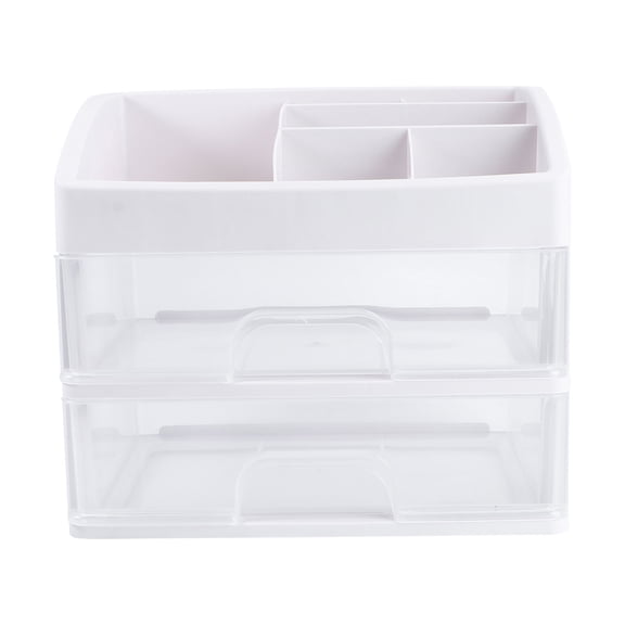 COOPHYA 1Pack Plastic Storage Box for Foundation Make-Up Organization