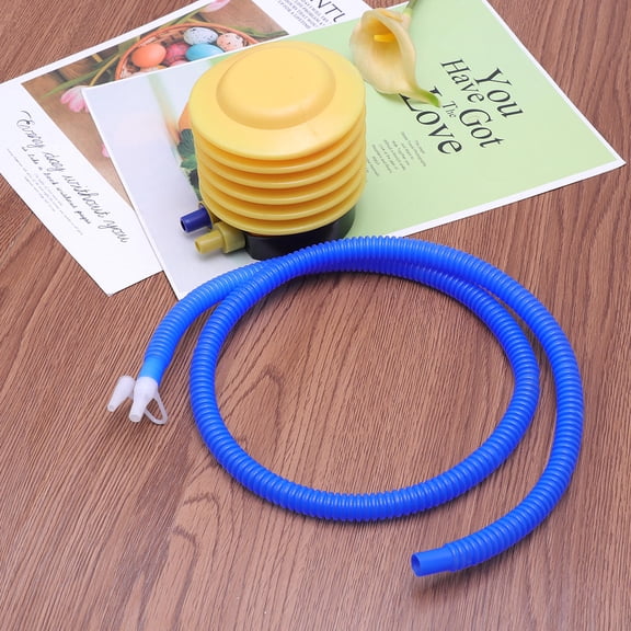 COOPHYA 1Pack Portable Foot Pump Inflator for Inflatable Toys and Party Decoration Multi Color Plastic Material