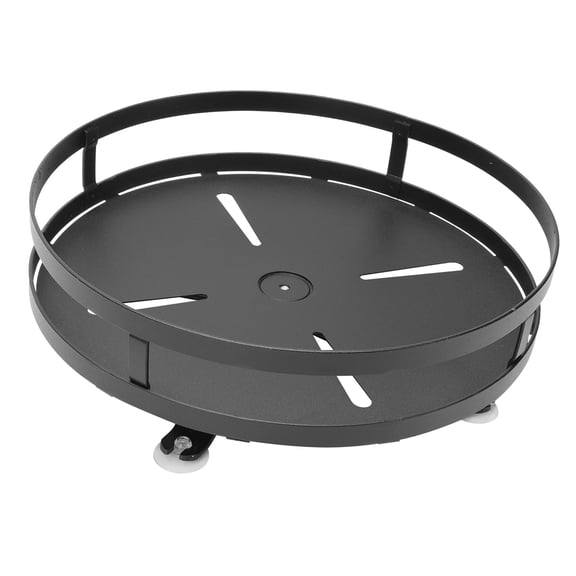 COOPHYA 1Pack Rotating Storage Rack for Kitchen Use Black 25.50X25.50X3.54in