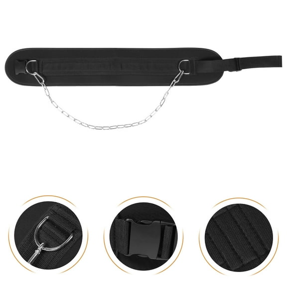 COOPHYA 1Pcs Adjustable Exerciser Belt for Weight Lifting Belt Men Nylon Iron 92x15.5cm