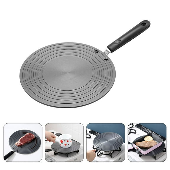 COOPHYA 1Pcs Induction Cooker Compatible Heat Diffuser Plate Adapter with Conduction Technology 15.5x9.4x0.1in