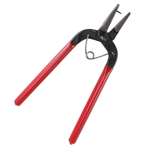 COOPHYA 1Pcs Punching Tools Belt Punching Device for Leather Watch Bands Red 6.1x1.8x0.4in