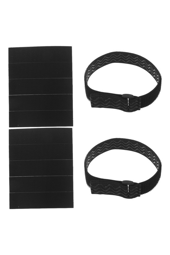 1Set Adjustable Elastic Boot Stays with Non Slip Backing for Comfortable Fit and Boot Line Control
