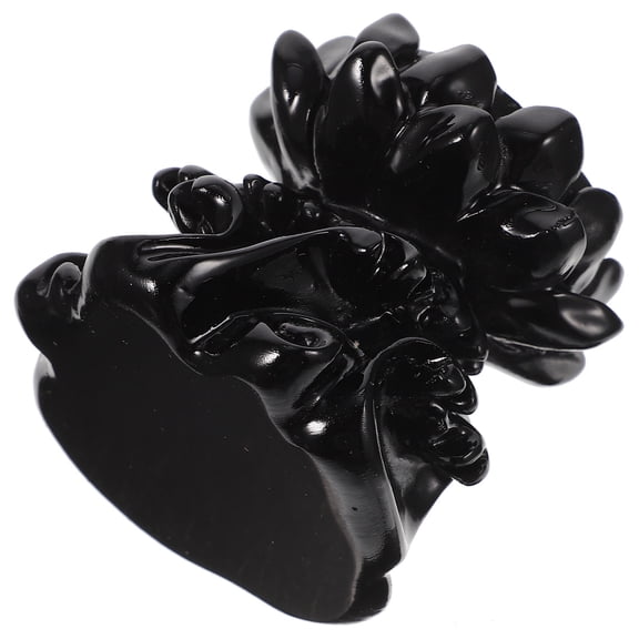 COOPHYA 1Set Decorative Resin Crystal Orb Stand for Home and Office Use