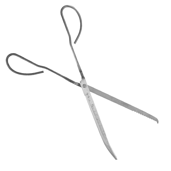 COOPHYA 1Set Fish Clip Iron Material Outdoor Loach and Fish Handling Simple Structure 17.1x4.2x0.7in