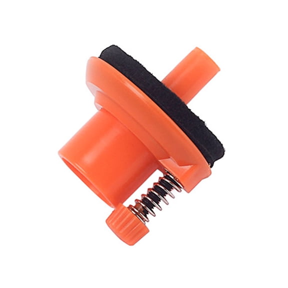 COOPHYA 1Set Orange Plastic Hi-hat Stand Cymbal Support for Cymbal Stand Holder 2.03X2.03X2.24in