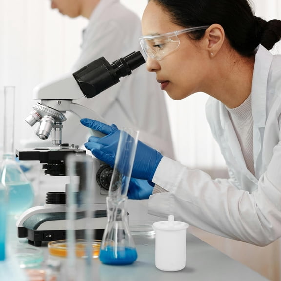 COOPHYA 1Set Small Measuring Cup PTPE Beaker for Preventing Spills in Scientific Setting 30ml