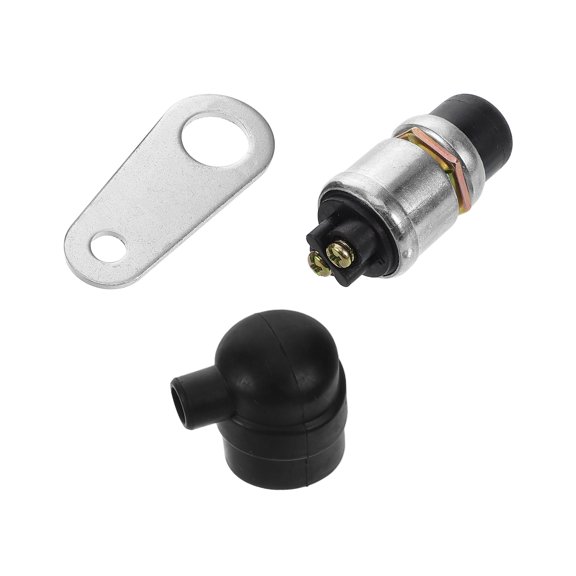 COOPHYA 1Set Weatherproof Push Button Starter Switch for Automotive Marine Applications Easy Installation