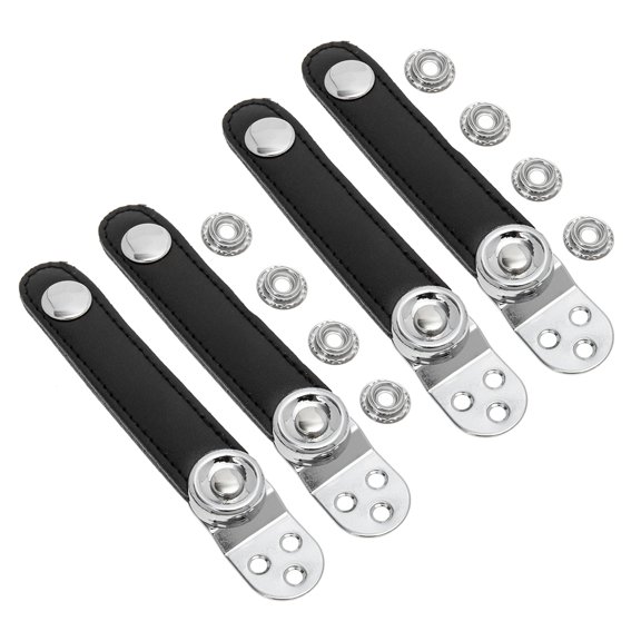 COOPHYA 2 Sets Universal Accordion Straps Black Steel for Hobbyists Teaching