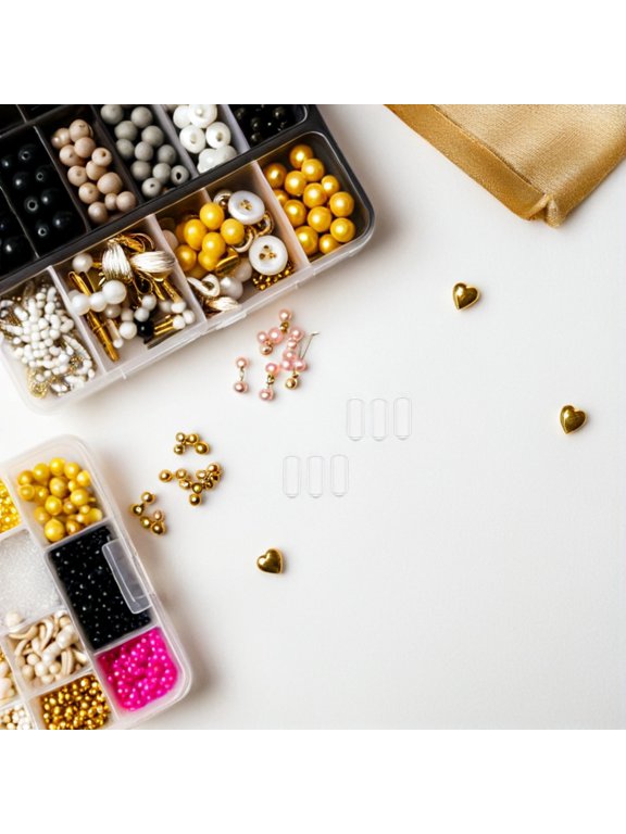 200 Pieces Transparent Rubber Tips for Headbands, Comfortable and Stylish Hair Band End Protectors