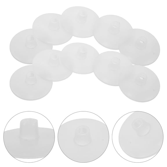 COOPHYA 200Pcs Waterproof Tent Pole Caps for Camping and Rv Awnings White Plastic Pole Protectors