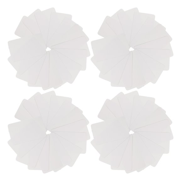 COOPHYA 200Pcs Writable White Cardstock Flashcards for Study and Classroom Organization