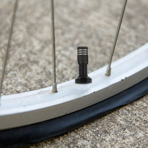 COOPHYA 20Pcs Black Stainless Steel Tire Cap for Car Owners Water Sand Entry