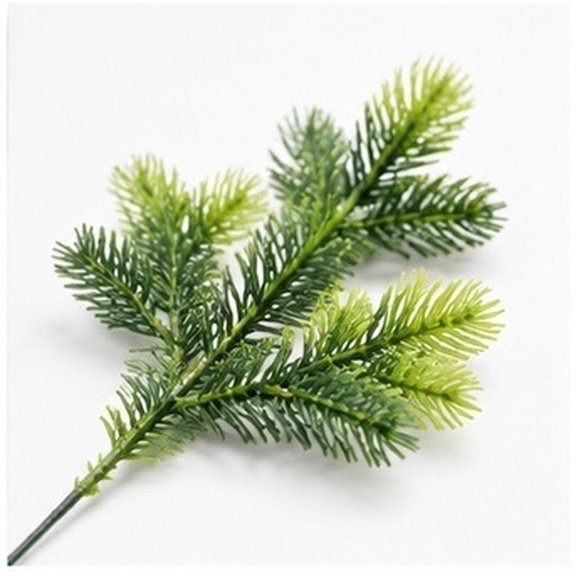 COOPHYA 20pcs Artificial Pine Needle Branches Plastic Christmas Decorations