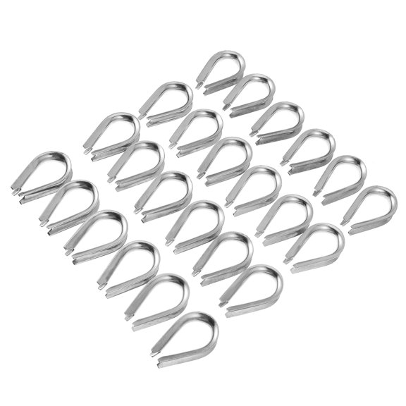 COOPHYA 24-Piece Stainless Steel Rope Rigging with Triangular for Secure and Efficient Connections