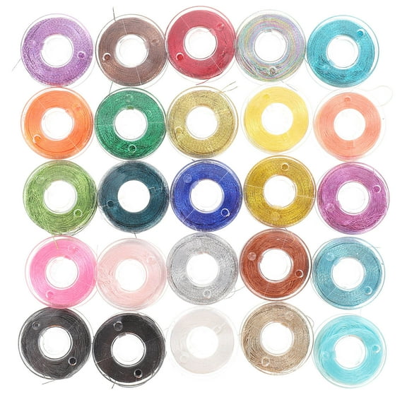 COOPHYA 25 Pcs Hand Embroidery Threads Assorted Color for Sewing Projects and Art Projects