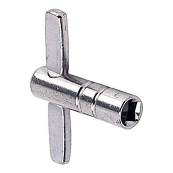 COOPHYA 2Pcs Fast Loading Drum Key Wrench in Silver for Percussion Instrument Accessories and Tuning
