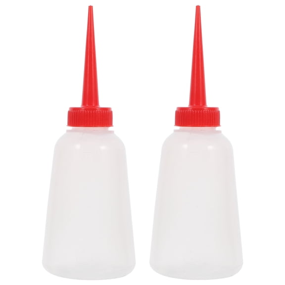 COOPHYA 2Pcs Lightweight Plastic Sewing Machine Oilers with Precision Nozzle for Easy Use