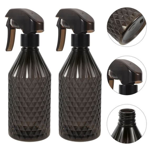 COOPHYA 2Pcs Portable Continuous Mist Spray Bottle for Hair with Precise Water Control and Leakproof Engineering