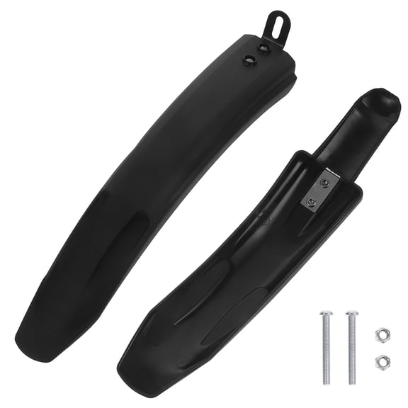 COOPHYA 2Pcs Random Color Mudguard Set Simple Design For Bike Supplies Outdoor Riding 18Inch