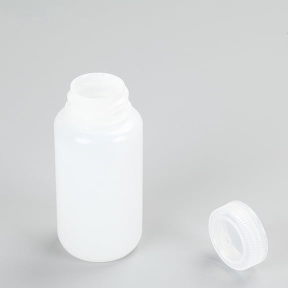 COOPHYA 2Pcs White Durable Hdpe Plastic Bottle Perfect for Storage and Refillable Liquids