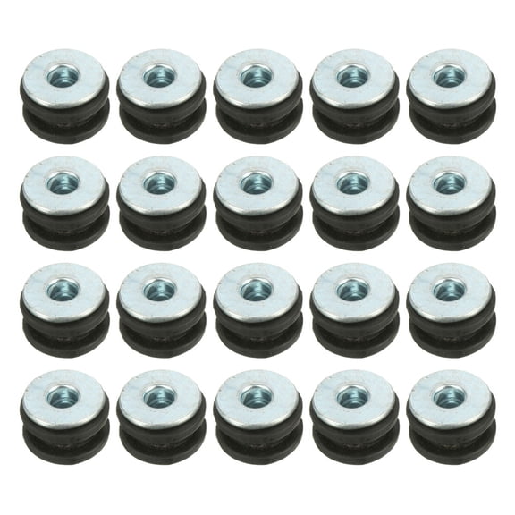 COOPHYA 2Sets Motorcycle Grommet Sets Rubber Buffers for Shock Absorption and Vibration Reduction on Motorbikes