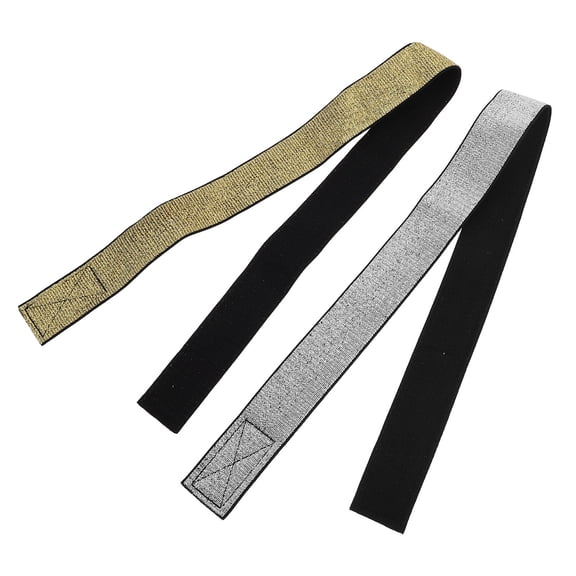 COOPHYA 2pcs Glueless Wig Band Adjustable Non Slip Hairline Edge Wrap