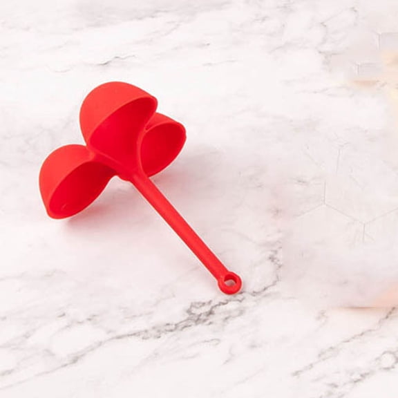 COOPHYA 3 Pcs Soft Boiled Egg Holder Egg Boiler Tray for Kitchen Utensil in Red