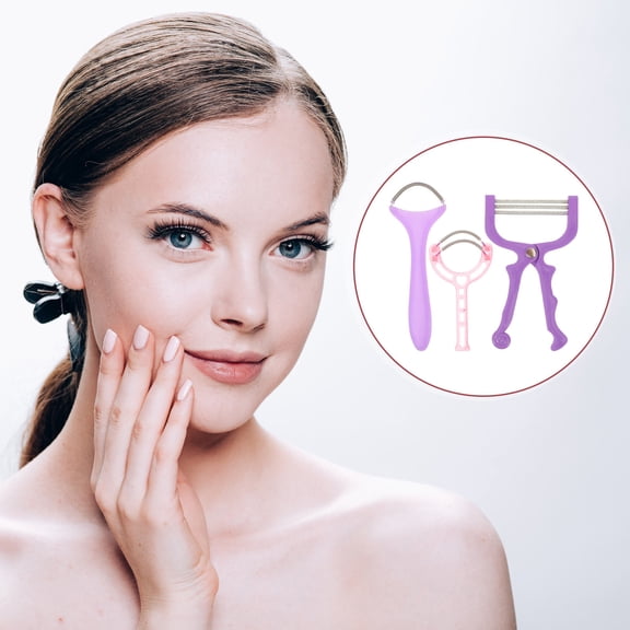 COOPHYA 3Pcs Hair Removal Device For Face Spring Threading Technology For Women Beauty