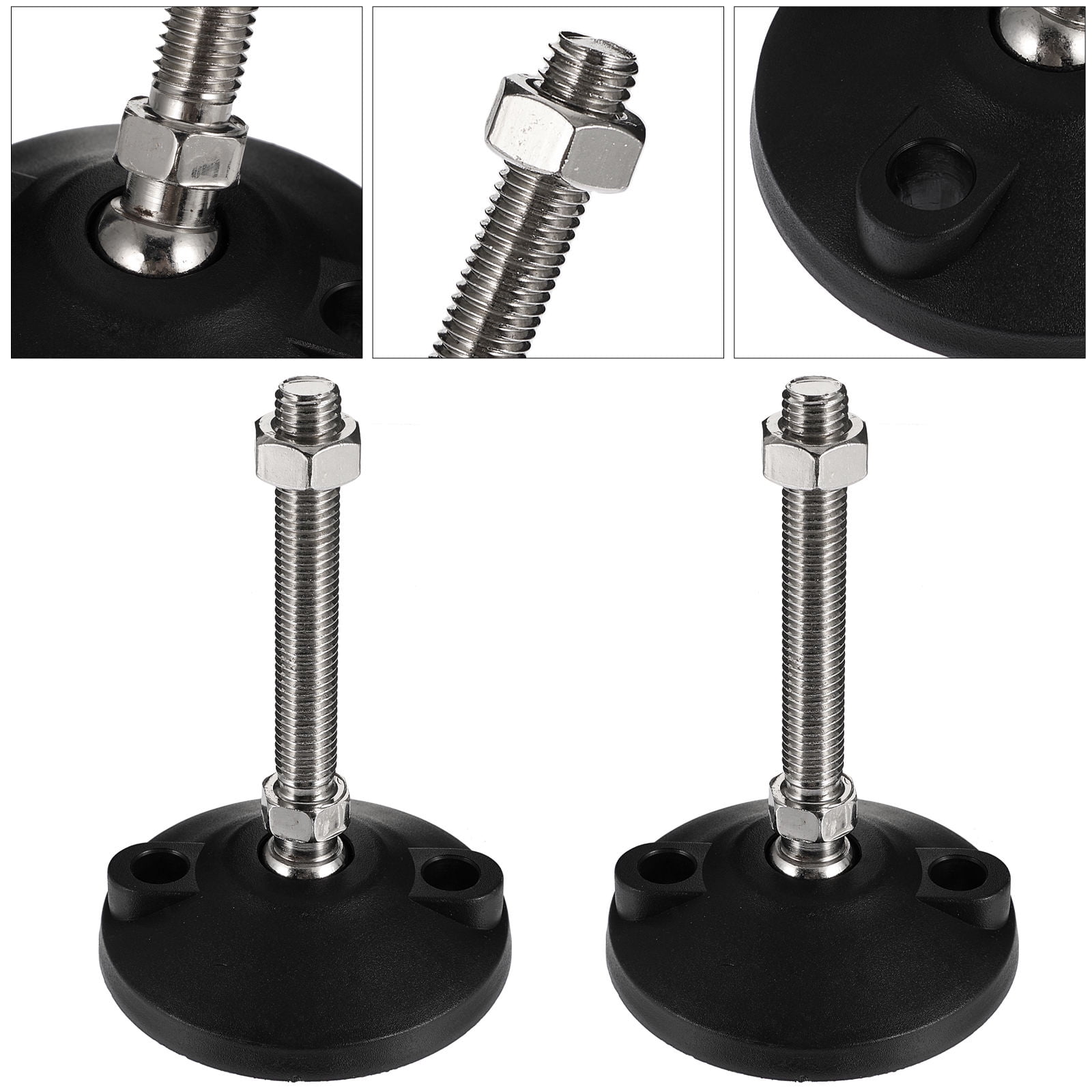 COOPHYA 4Pcs Adjustable Leveling Feet for Furniture and Goods Shelf ...
