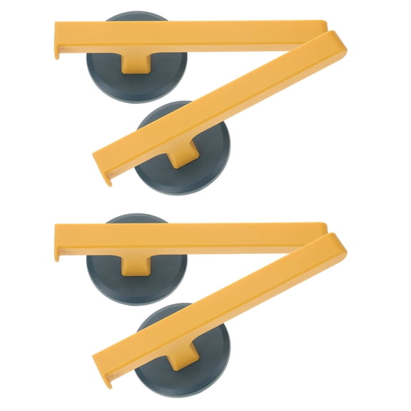 COOPHYA 4Pcs Bar Shape Towel Hanger Wall Mounted Rack For Kitchen Accessories