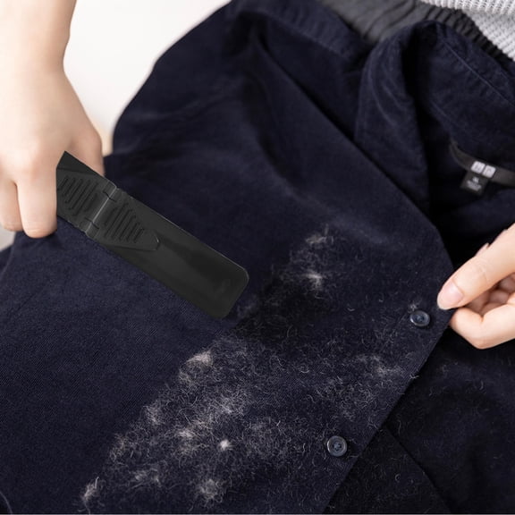 COOPHYA 4Pcs Portable Foldable Lint Remover Brush Electrostatic Fabric Dust Cleaner for Home Use