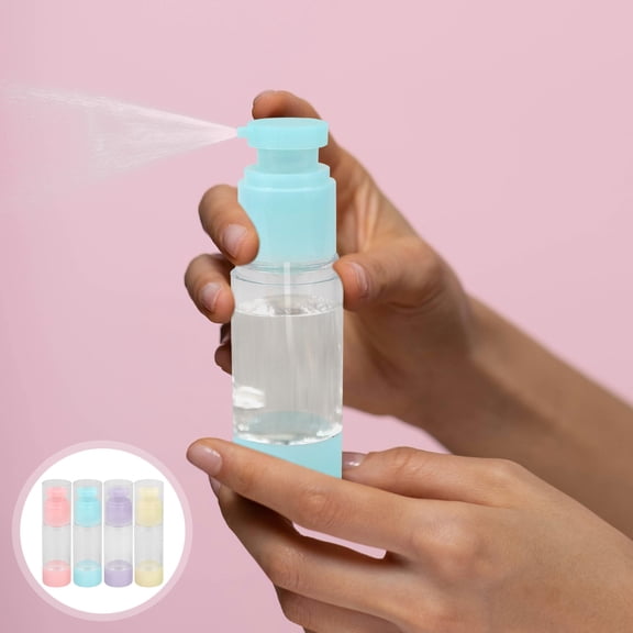 COOPHYA 4Pcs Travel Size Toiletries Containers Stability Maintenance Mini Refillable Bottles for Beauty Enthusiasts