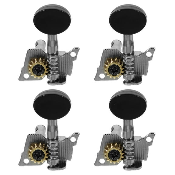 COOPHYA 4Pcs Ukulele Tuner Pegs Machine Heads Tuners for Small 4 String Guitar Musicians Use