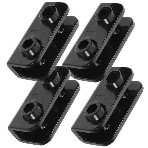 COOPHYA 4pcs Replacement Tent Parts Plastic Black For Canopy Stabilization Outdoor Activities