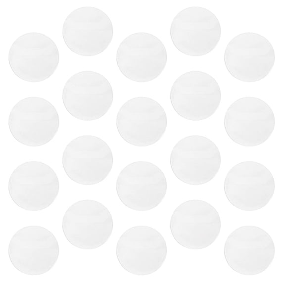 COOPHYA 50Pcs Clear Round Badge Protector Sleeve for 58Mm Button Badge Display