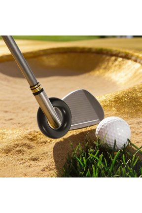 5Pcs Adjustable Black Golf Swing Weight Rings Kit for Improved Swing Stability and Control