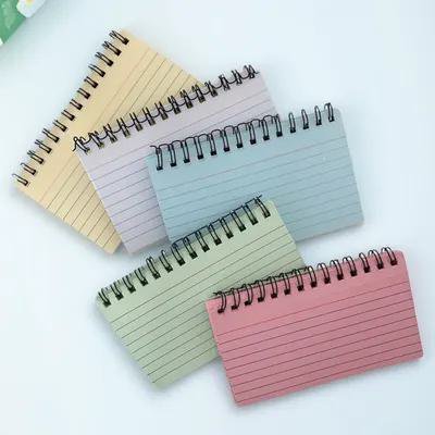 COOPHYA 5Pcs Coil Notepad Portable Writing Pad Small Size Lightweight with Sheets