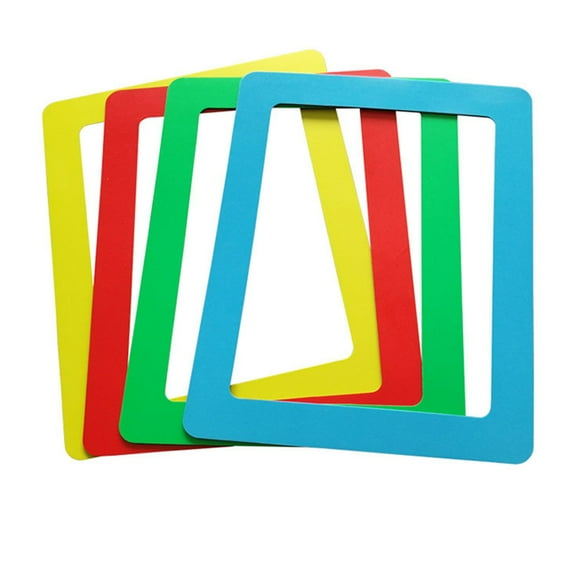 COOPHYA 5Pcs Photo Frame Magnetic PVC Bendable No Punch Holes Home Dcor Magnets