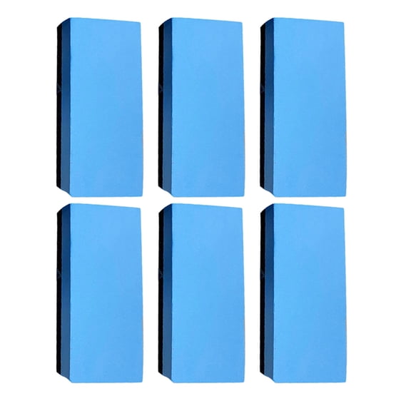 COOPHYA 6-Pack Foam Wax Applicator Pads Lightweight for Car Detailing and Furniture Polishing