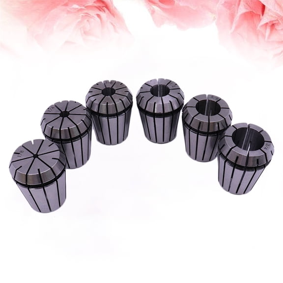 COOPHYA 6Pcs Cnc Milling Lathe Tool Spring Collet for Grinding and Engraving