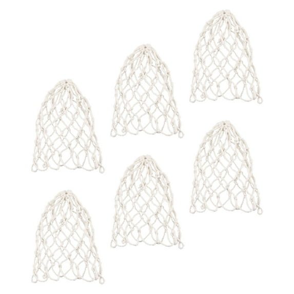 COOPHYA 6Pcs Foldable Net Pocket for Billiard Table Bag Replacement and Storage