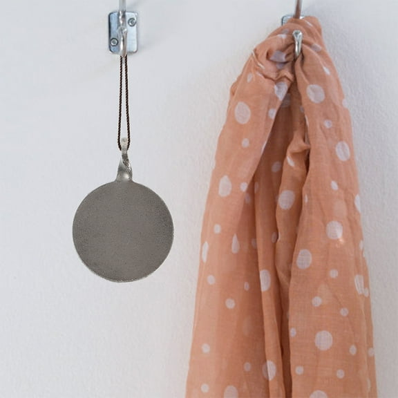 COOPHYA Small Metal Training Targets Dark Grey 6Pcs 1.6x1.6x0.08in