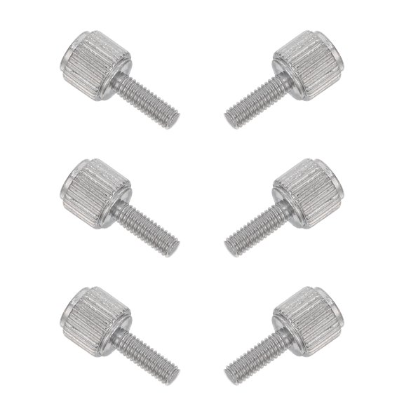 COOPHYA 6Pcs Threaded Knurled Thumb Screws Caliper Screw Replacement Parts for Measurement Instruments
